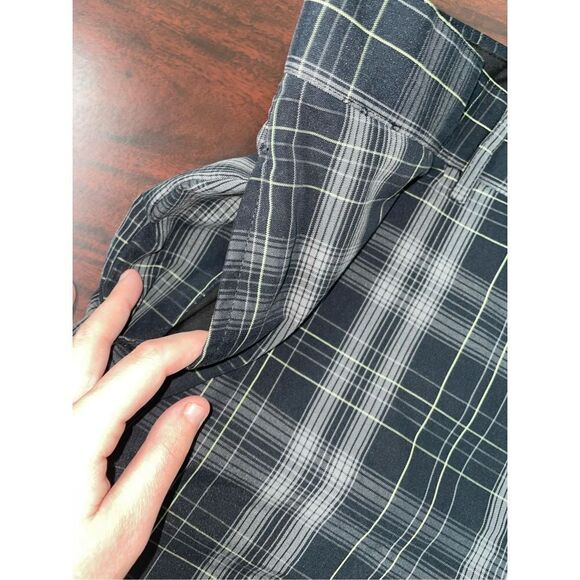 Pro Tour Plaid Cool Play Men’s Shorts Size 38 - Picture 3 of 8